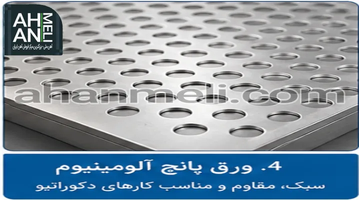 ورق پانچ آلومینیوم