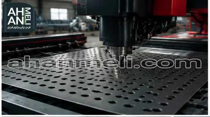 comparison iron stainless galvanized perforated sheet