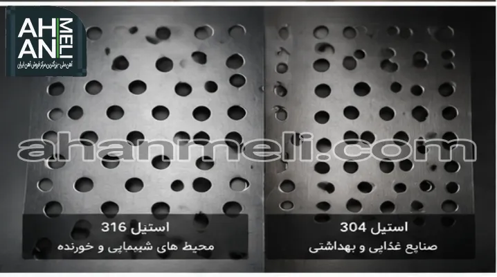 بررسی ورق پانچ استیل