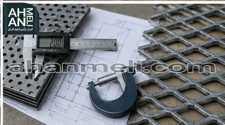 ورق پانچ یا توری لوزی کششی ؟