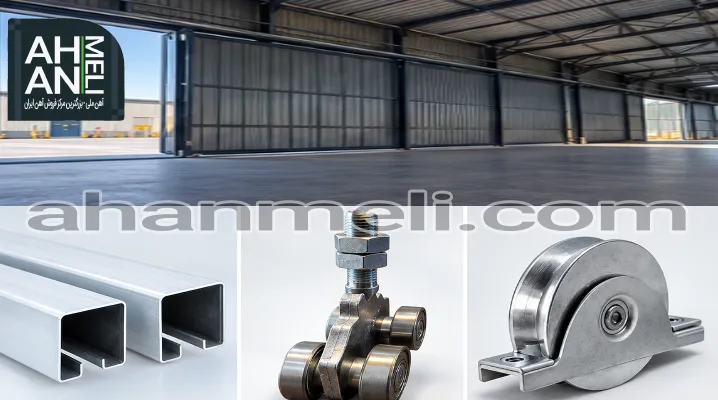 heavy duty sliding door rail